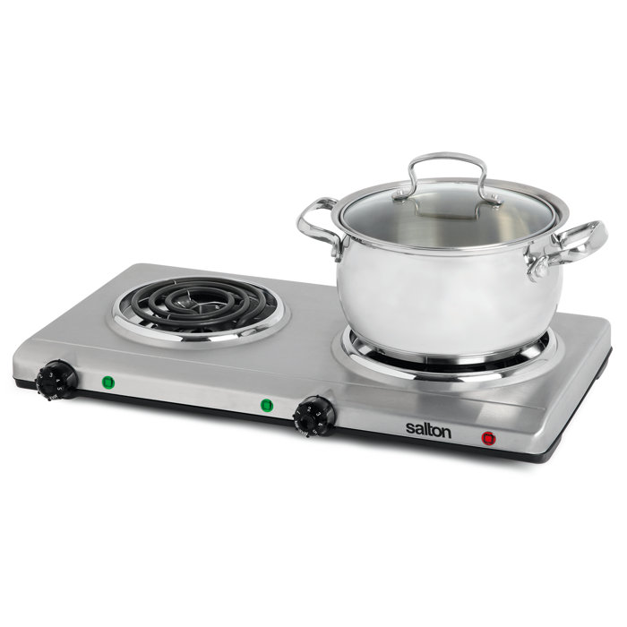 Salton Electric Double Burner & Reviews Wayfair